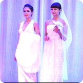 Коллекция свадебных платьев от выпускницы театра моды "Любава"