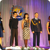 Участники конкурса (слева направо: Бердюгина О.В., Халитов О.А., Рубилова Н.С., Корепанов А.Р., Илёва О.Л.)